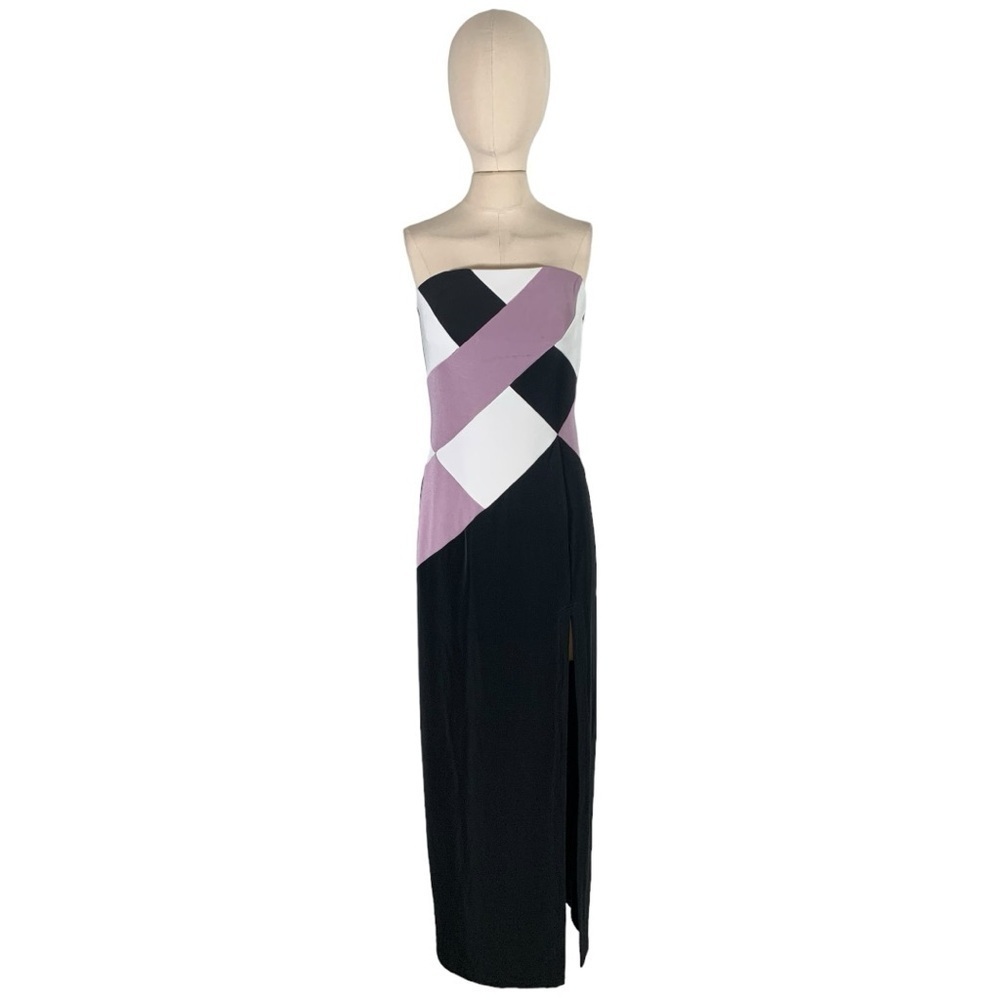 Jessican McClintock Vintage Y2k Strapless Maxi Dress Size Medium